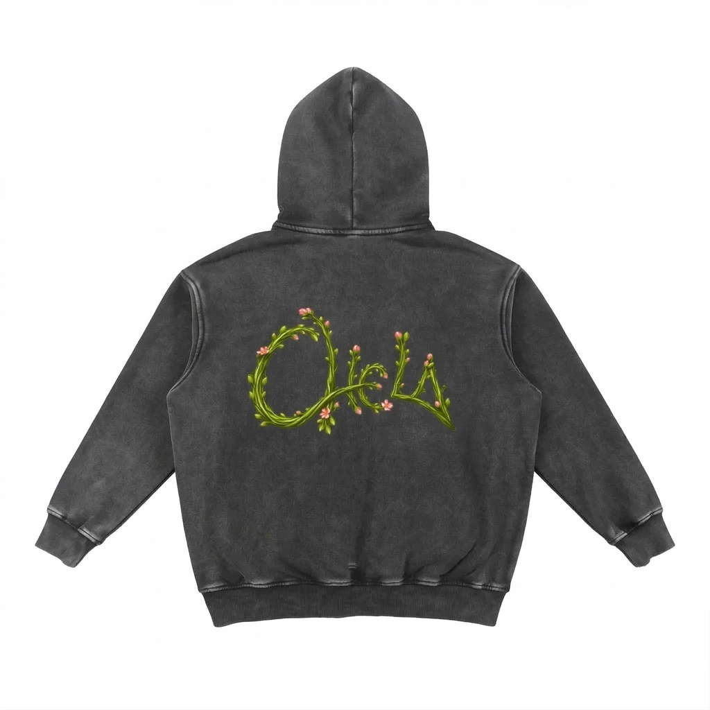 Oversize Chela Hoodie (Charcoal)