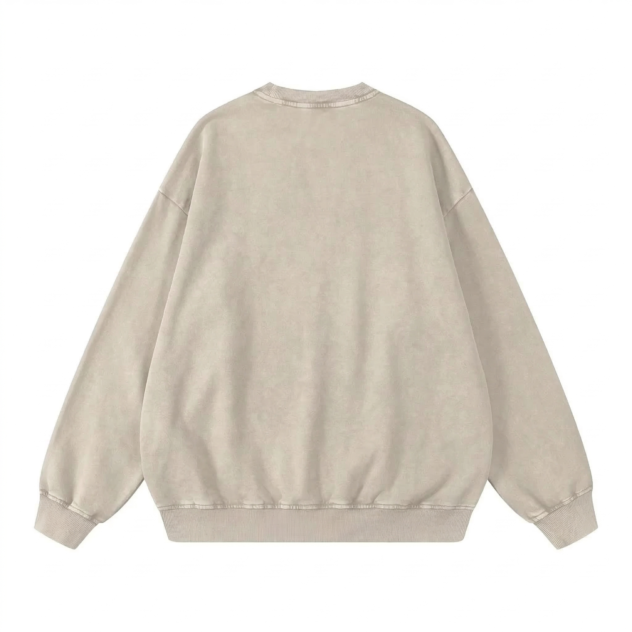 Oversized Logo Sweatshirt (Wheat)
