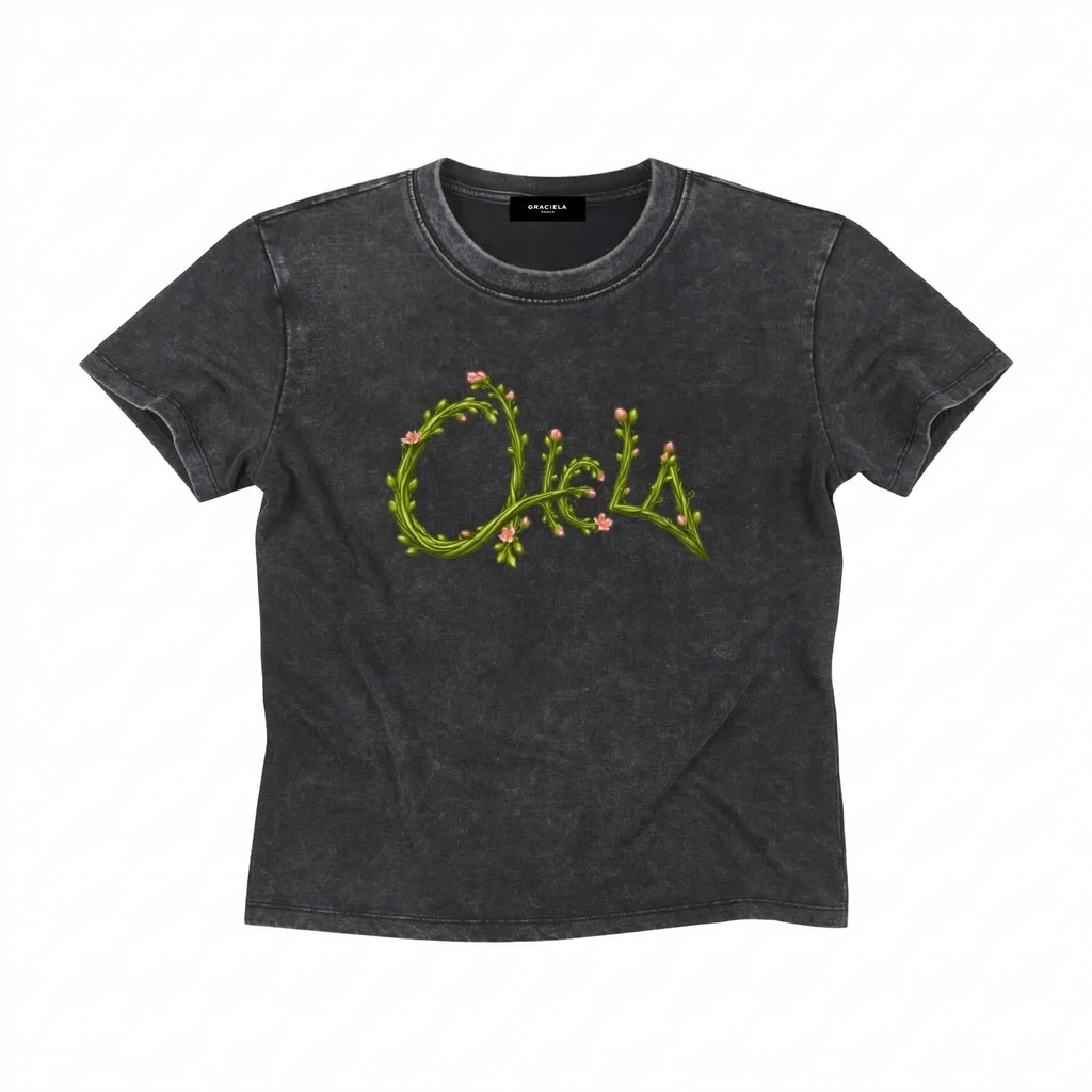 Chela T-shirt (Washed Black)