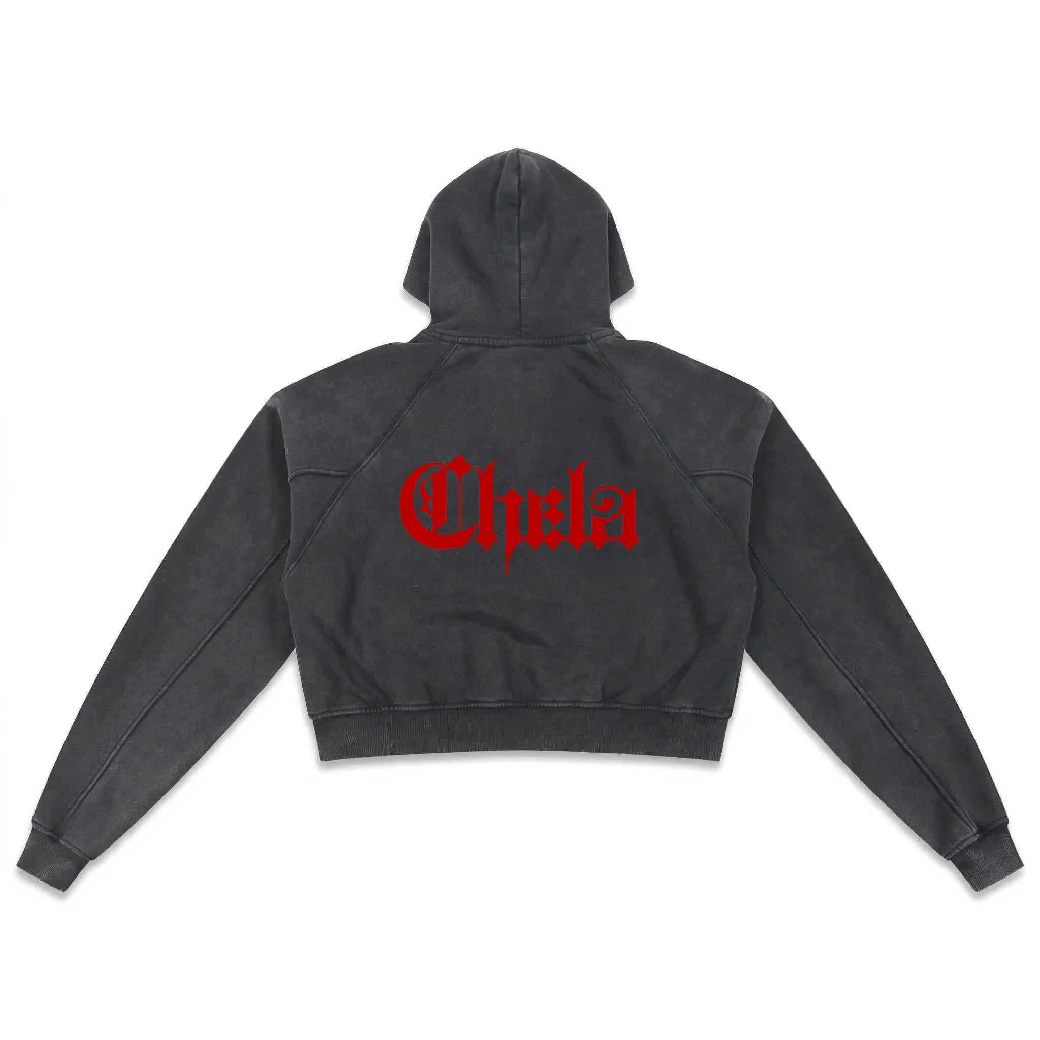 Chela Cropped Hoodie