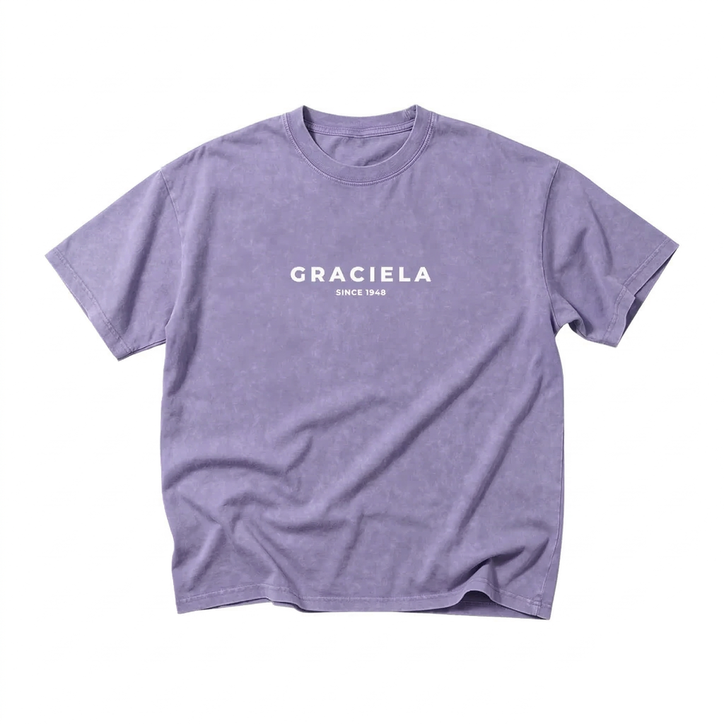 Oversized Logo T-Shirt (Lilac)