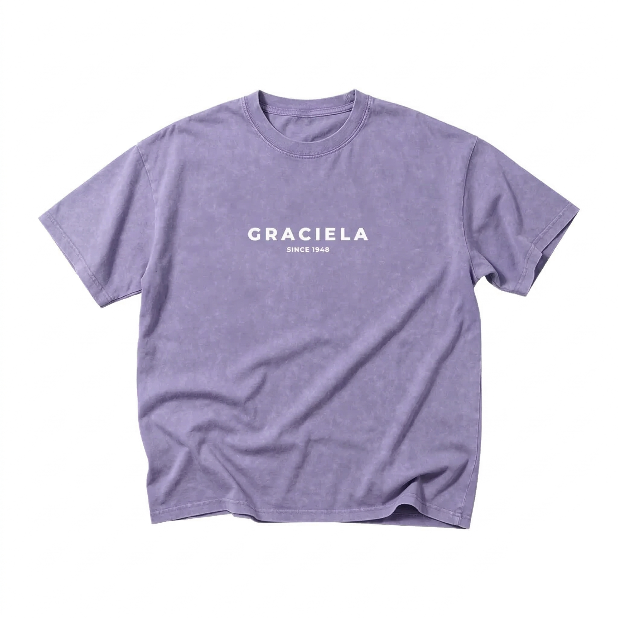 Oversized Logo T-Shirt (Lilac)