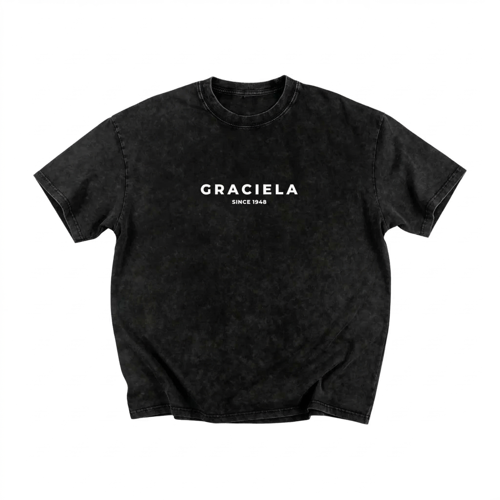 Oversized Logo T-Shirt (Black)