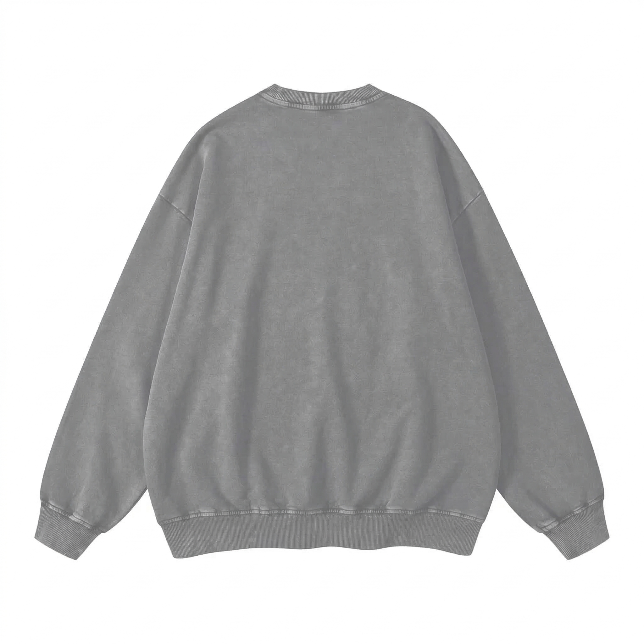 Oversized Logo Sweatshirt (Grey)