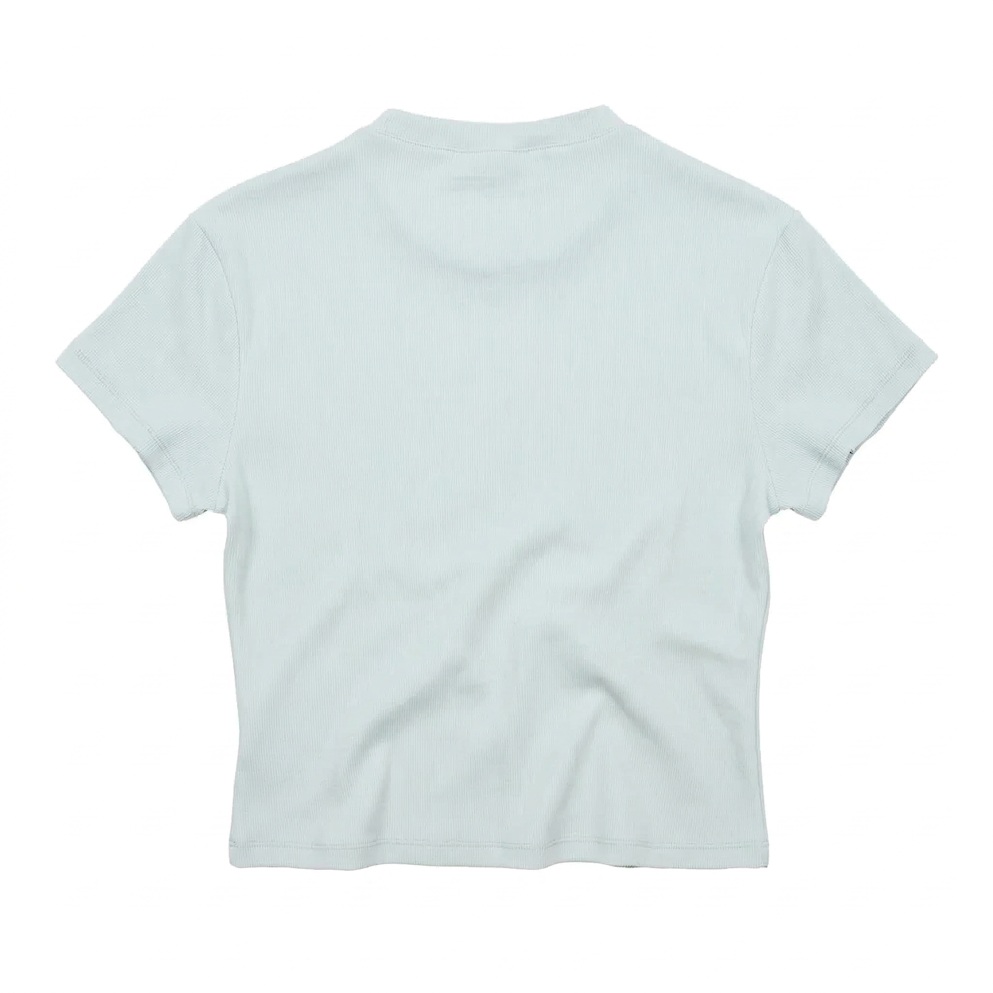 Mock Neck Logo Shirt (Mint)