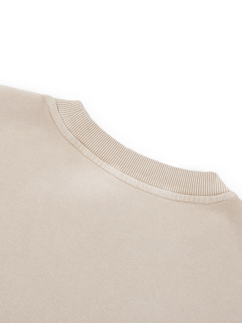 Oversized Logo Sweatshirt (Wheat)
