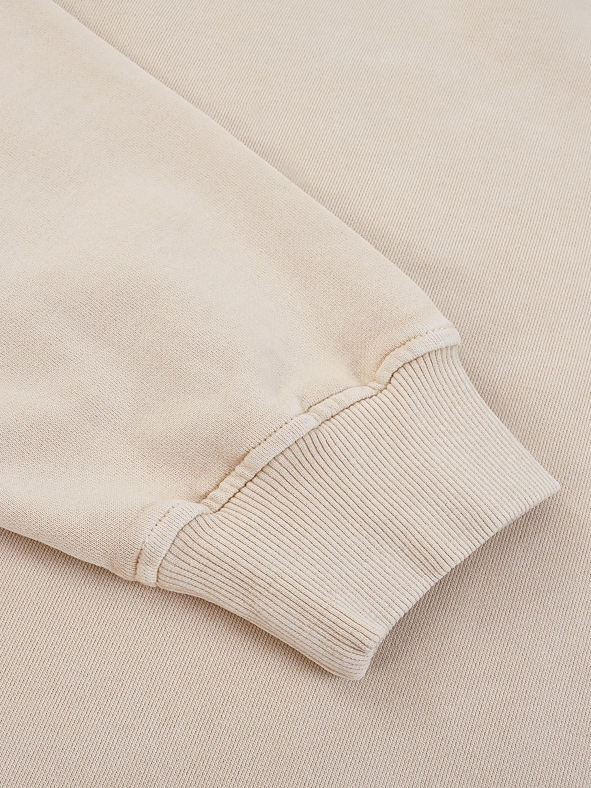 Oversized Logo Sweatshirt (Wheat)