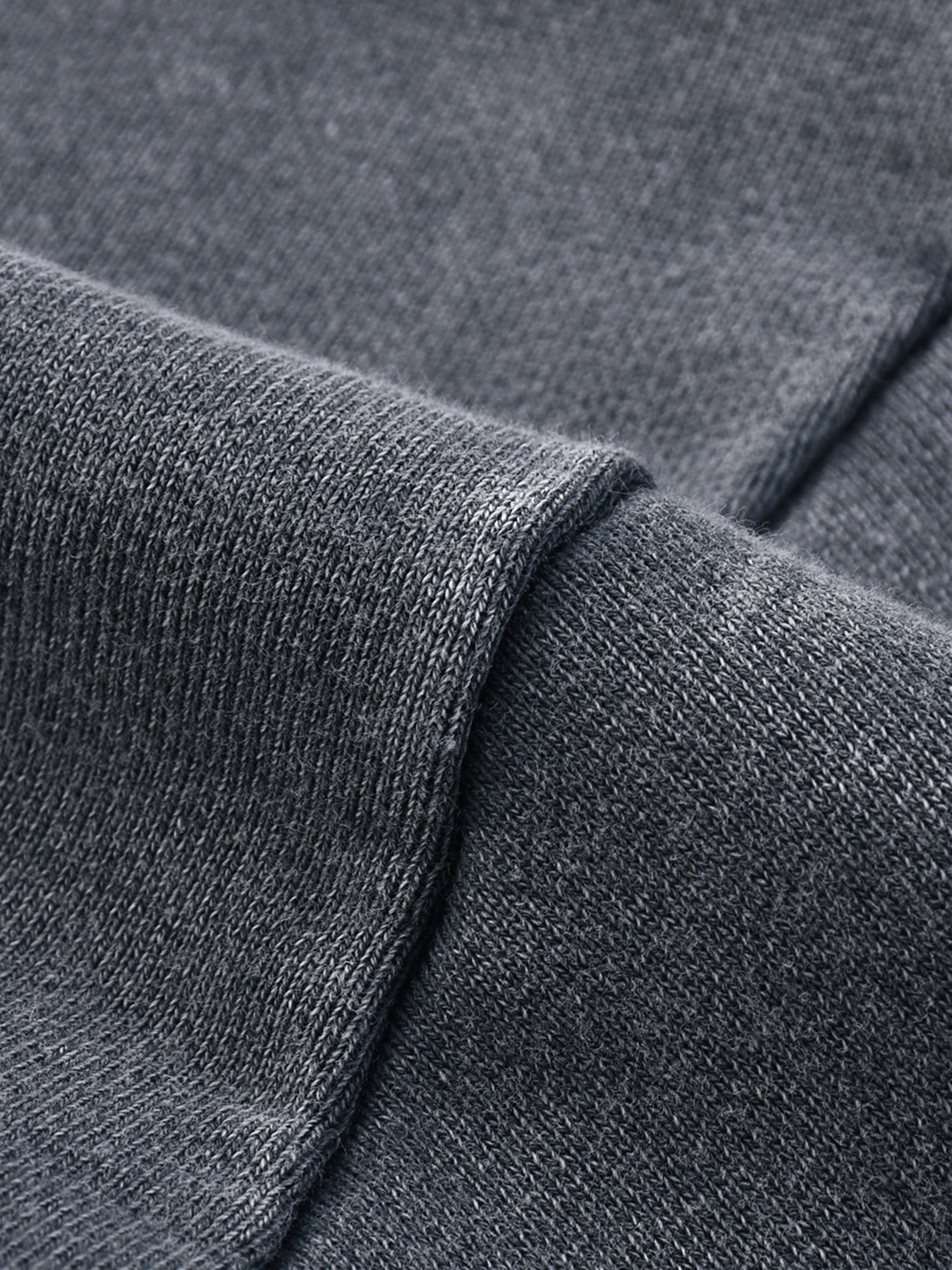 Cropped Sweatshirt (Slate Gray)