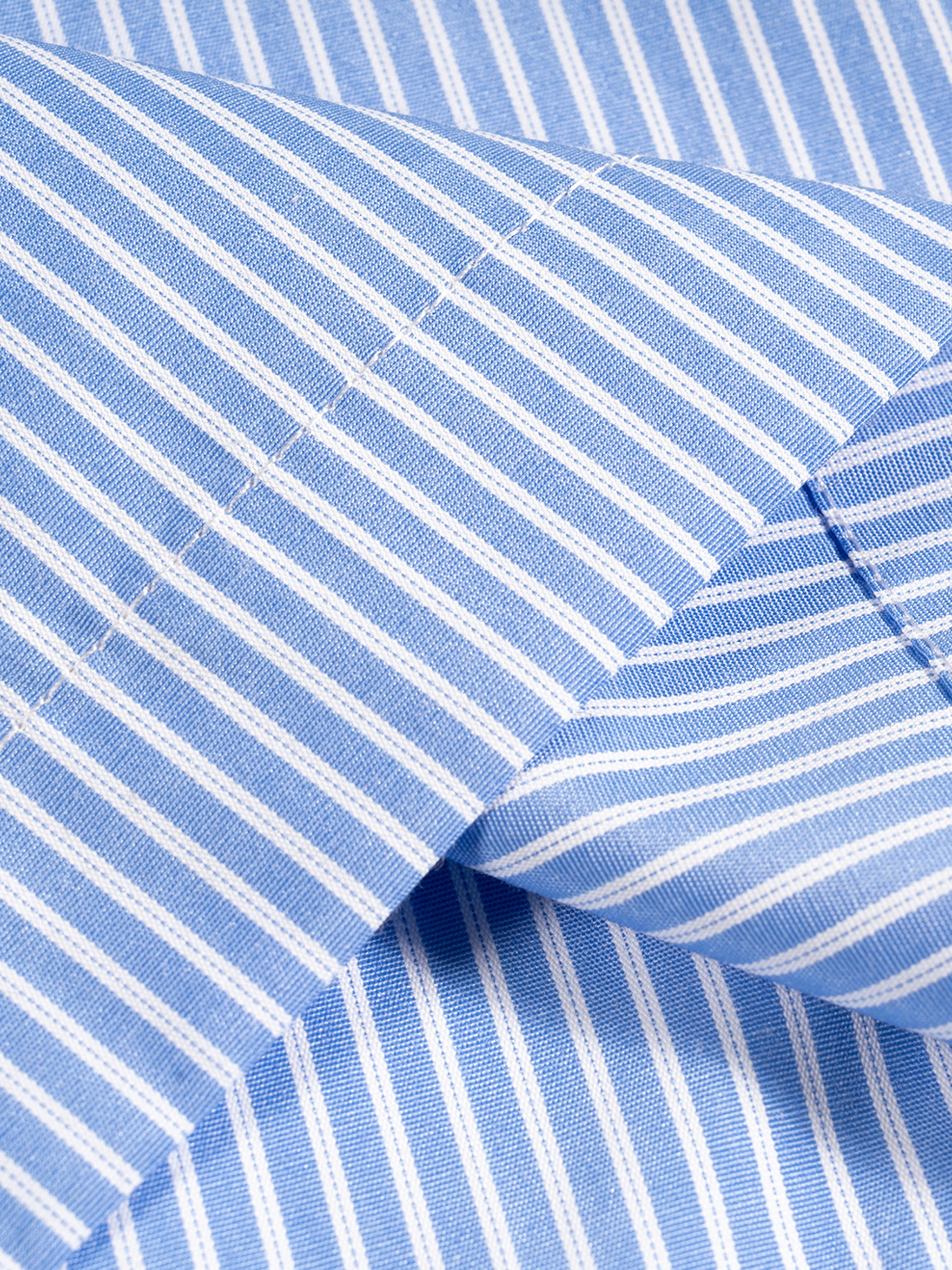 Button Up Logo Shirt (Blue)